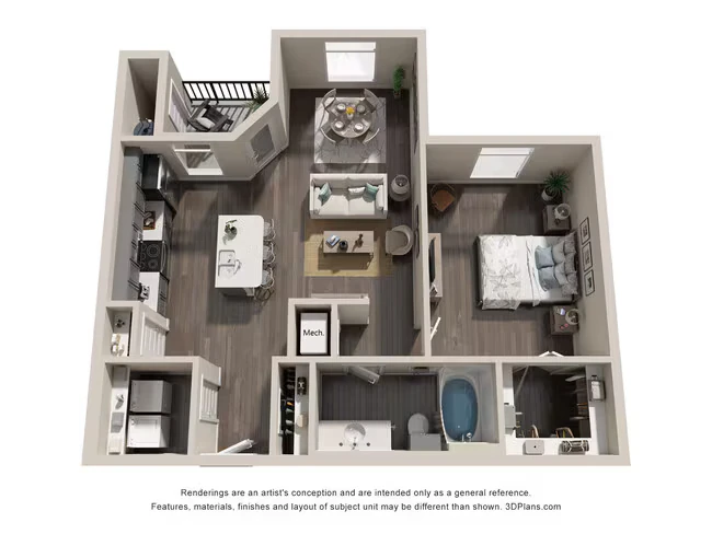 The Corduroy (A3) 210 floor plan